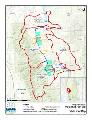 thumbnail of wellsville canyon watershed plan