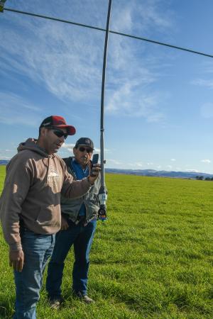 Modernized irrigation infrastructure helps Garcia conserve water, save money and time, and be more precise with water usage