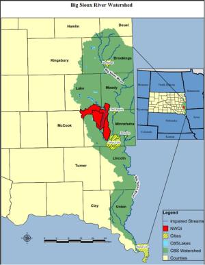 Big Sioux River Project Map