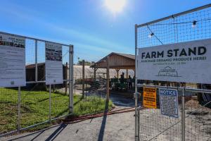 community farm entrance