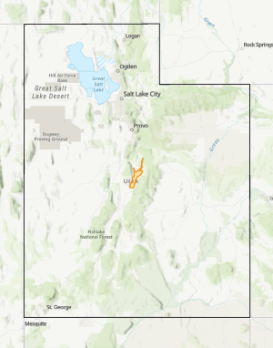 San Pitch Water Quality Improvement SFP state map