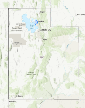 West Weber Irrigation Delivery Improvement map