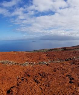 Picture taken on island of Kahoʻolawe, one of the Hawaii Islands.
