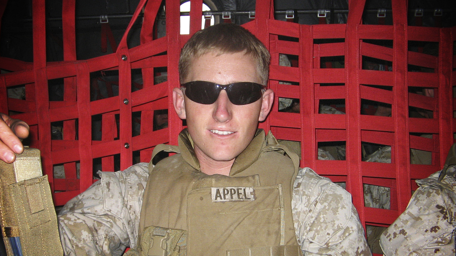 Travis Appel in military uniform. Photo courtesy Travis Appel