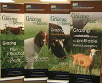 Photo of the four grazing banners