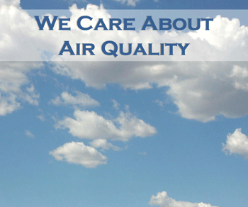 Controlling dust to improve air quality.