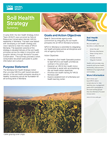 Montana's soil health strategic action plan summary.