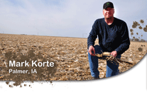 Mark Korte of Palmer, Iowa.