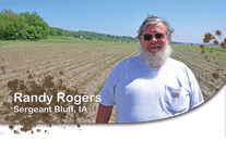Randy Rogers of Sergeant Bluff, Iowa.
